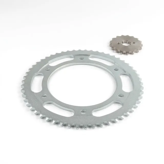 KIT CORONA Y PIÑON HONDA XR150 49/17 