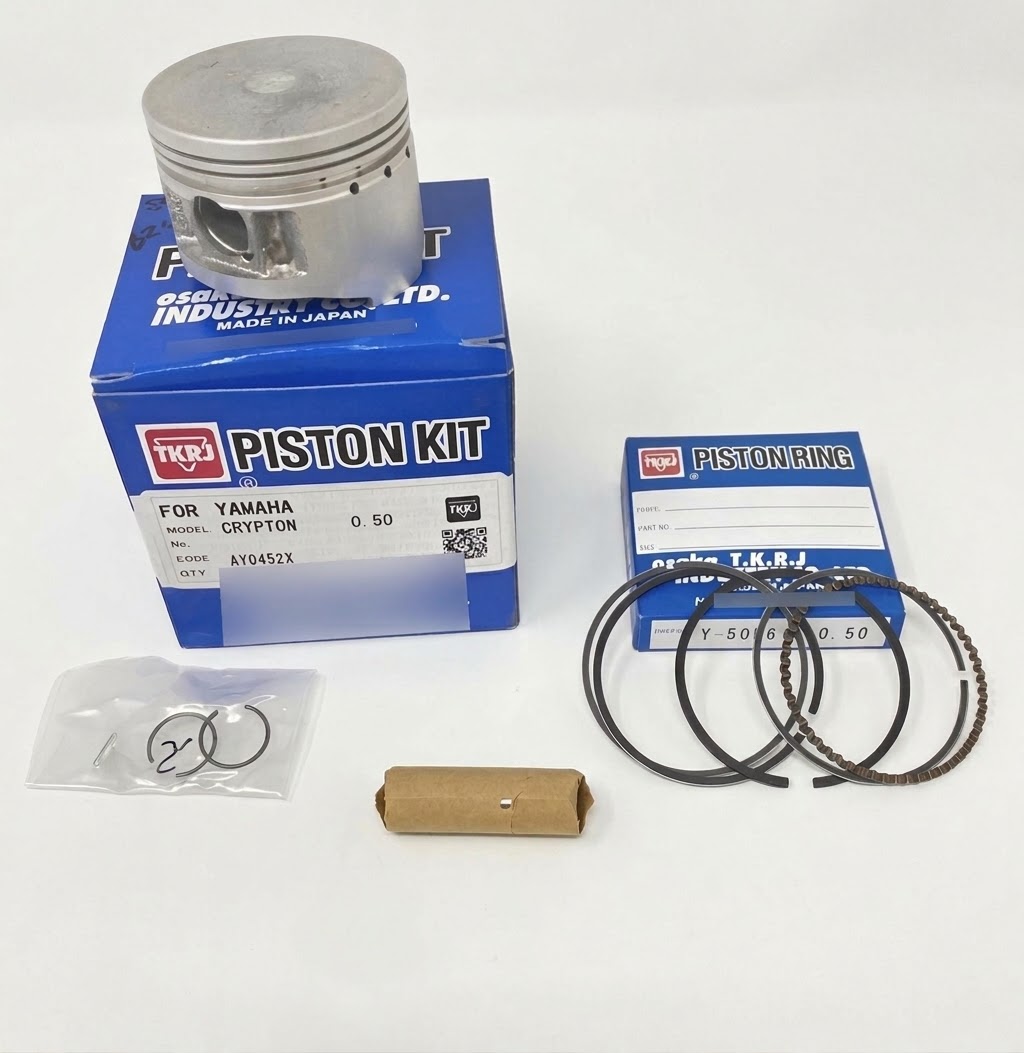 KIT PISTÓN Y AROS YAMAHA NEW CRYPTON 110 TKRJ (0,50)