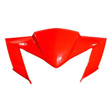 CARCAZA CUBRE OPTICA DELANTERA HONDA WAVE 110S ROJA
