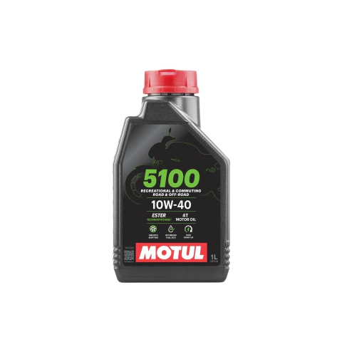ACEITE MOTUL 5100 10W 40 SEMISINTETICO (UN LITRO)