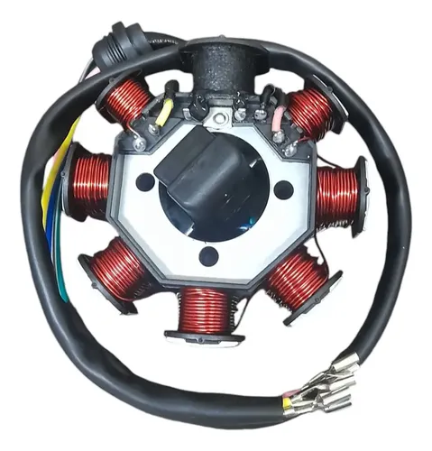 ESTATOR ZANELLA RX 150-SKUA 150 (8 BOBINAS) - (CON ALIMENTACION)