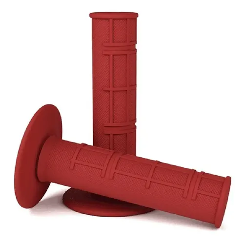 MANOPLAS PUÑOS CROSS ROJO